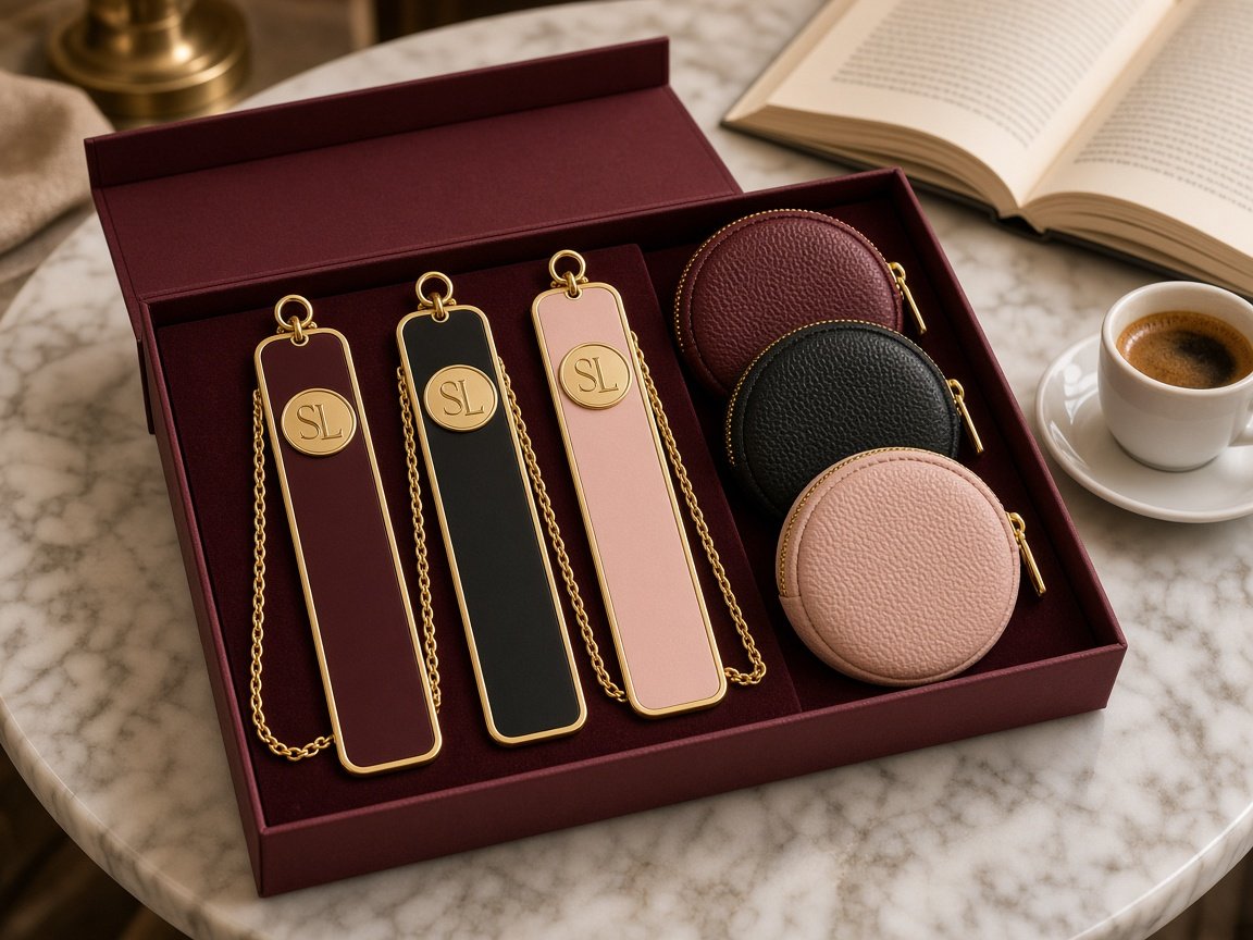 Bookmark & Gold Chain Set